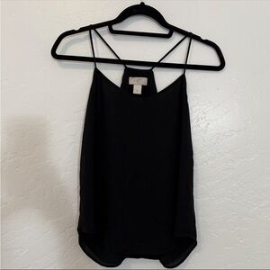 LOFT Outlet Petite Black Strappy Cami Top